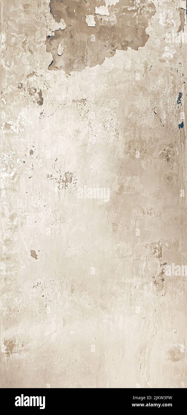 Off White Distressed, Plastered Wall Background as Graphic Resource Banque D'Images