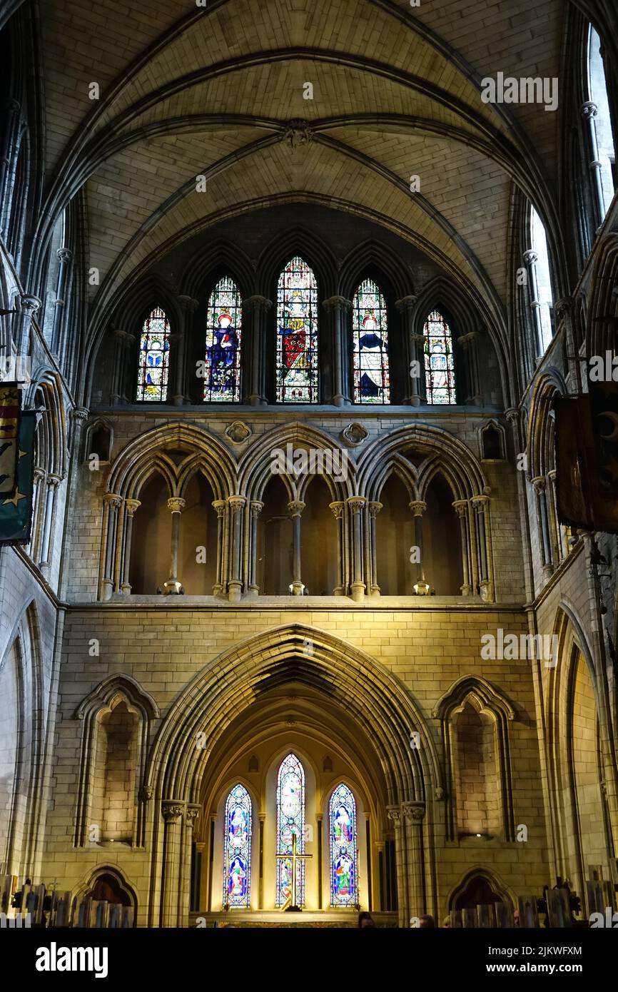 Cathédrale St Patrick, ARD-Eaglais Naomh Pádraig, Dublin, Baile Átha Cliath, Irlande, Éire, Irland, Írország, Europe Banque D'Images