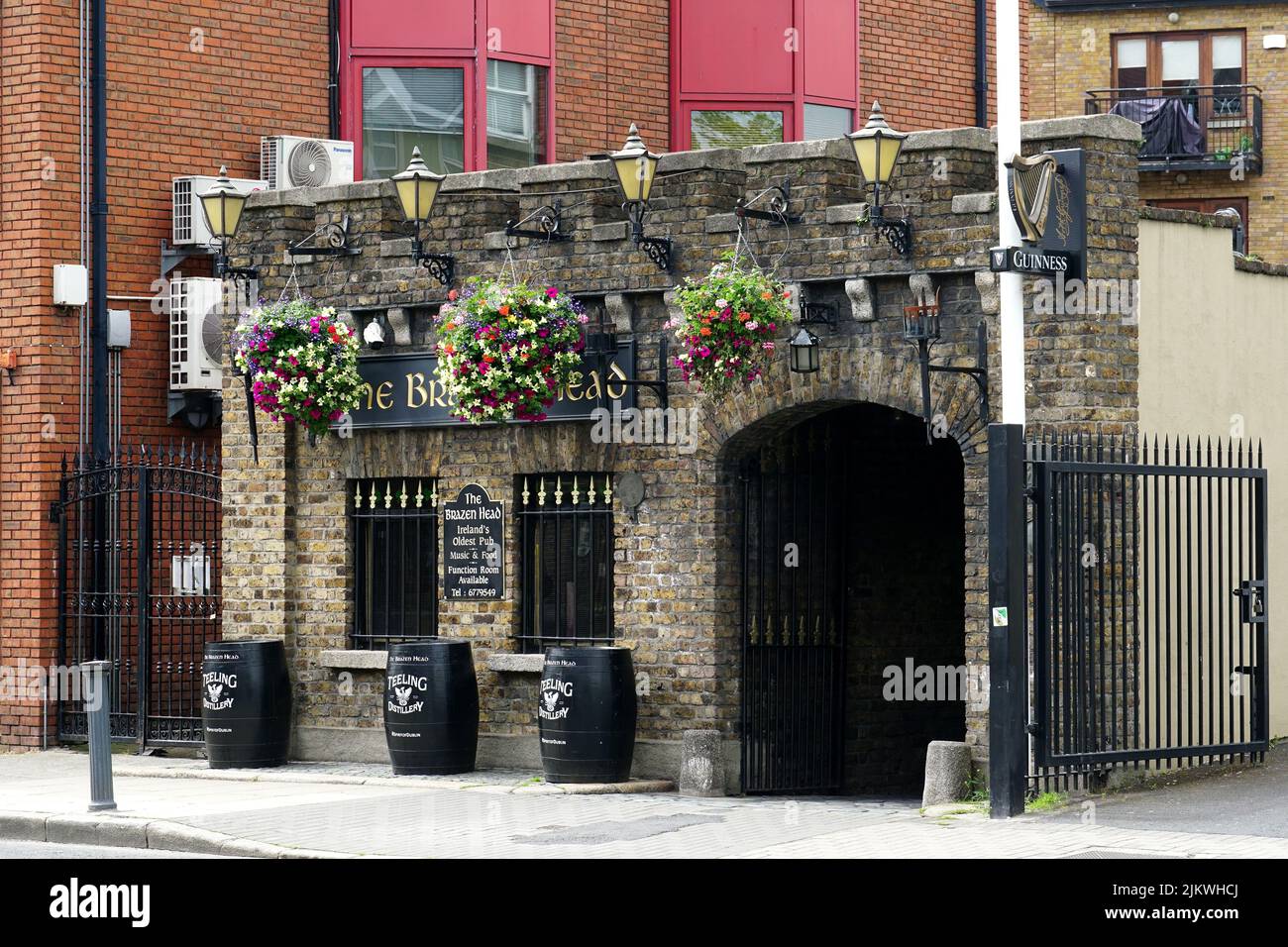 The Brazen Head pub, Dublin, Baile Átha Cliath, Irlande, Éire, Irland, Írország, Europe Banque D'Images