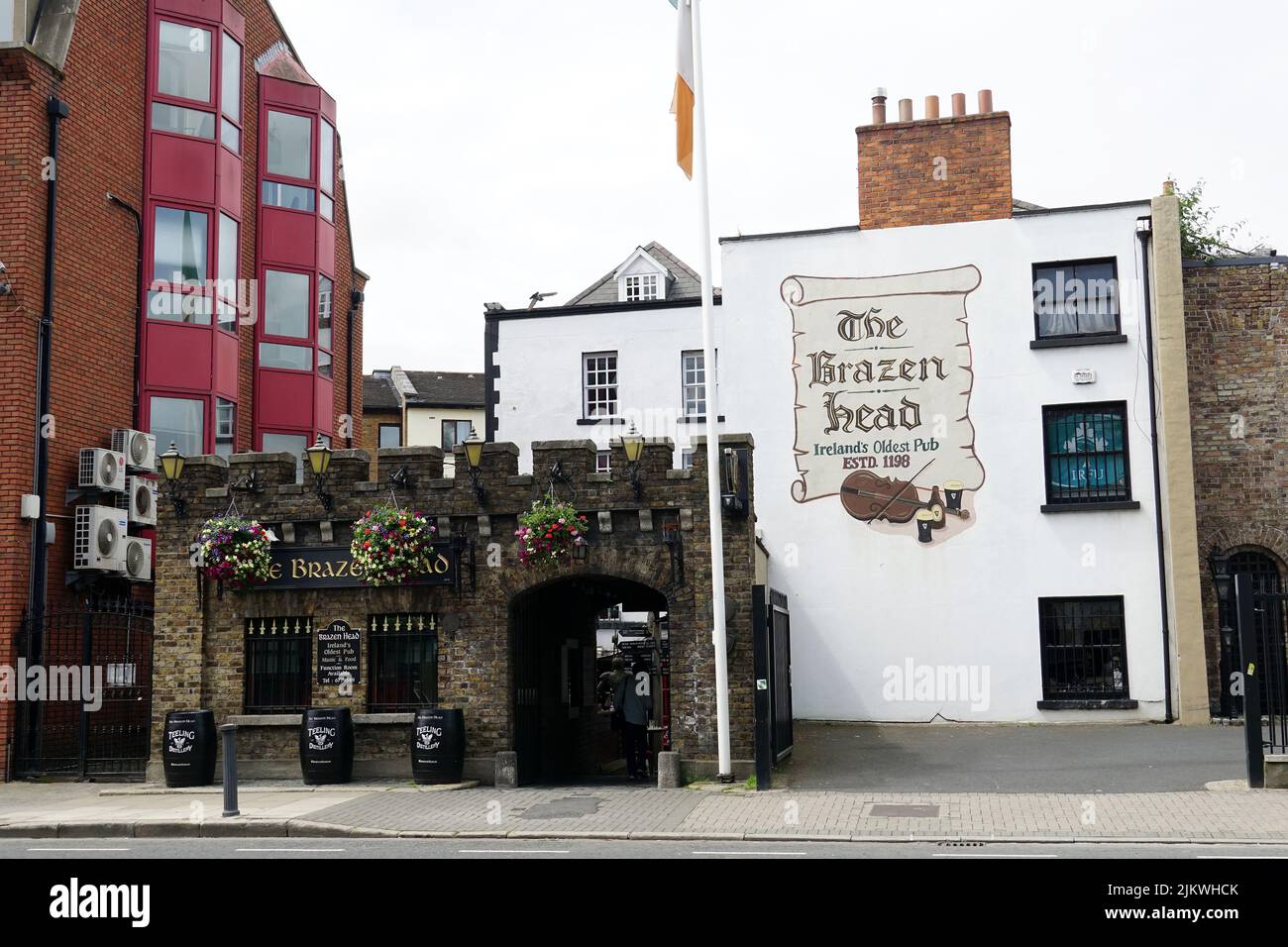 The Brazen Head pub, Dublin, Baile Átha Cliath, Irlande, Éire, Irland, Írország, Europe Banque D'Images