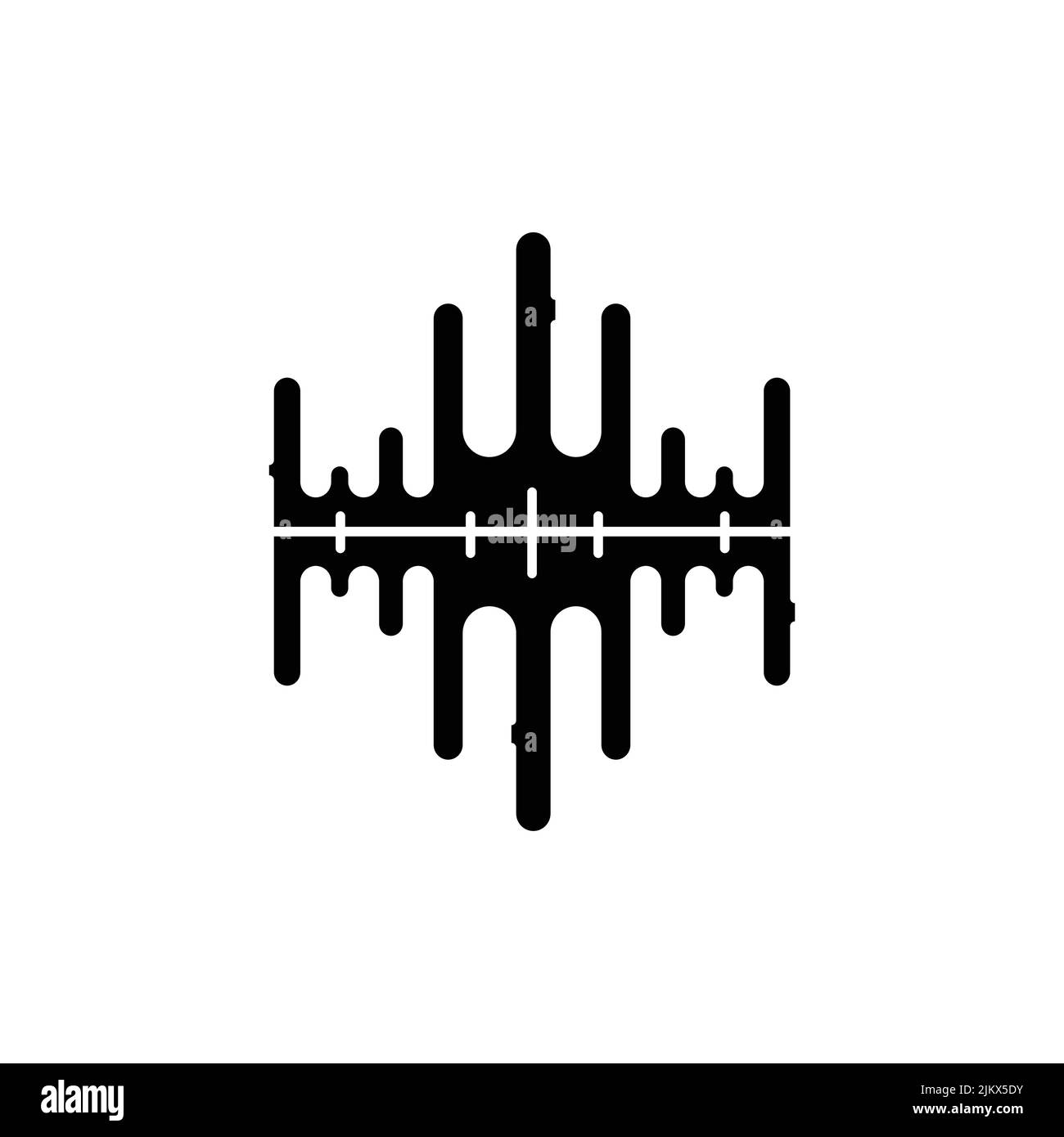 Icône de ligne acoustique. Pictogramme pour page Web, application mobile, Promo. Élément de conception UI UX GUI. Contour modifiable. Illustration de Vecteur