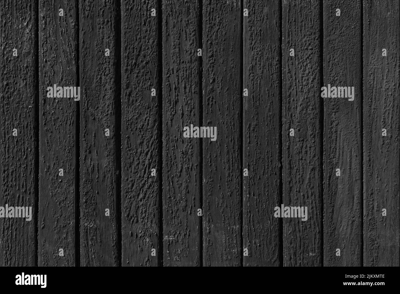 Arrière-plan en bois noir texturé. Vue de dessus. Rustique Banque D'Images