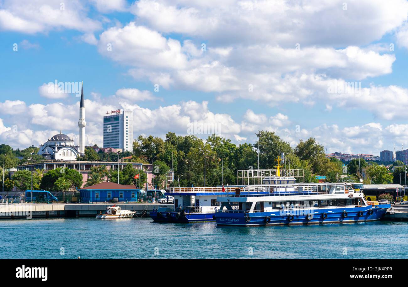 Station de l'embarcadère - Station de ferry de Kadikoy - à Kadikoy, Istanbul, Turquie Banque D'Images