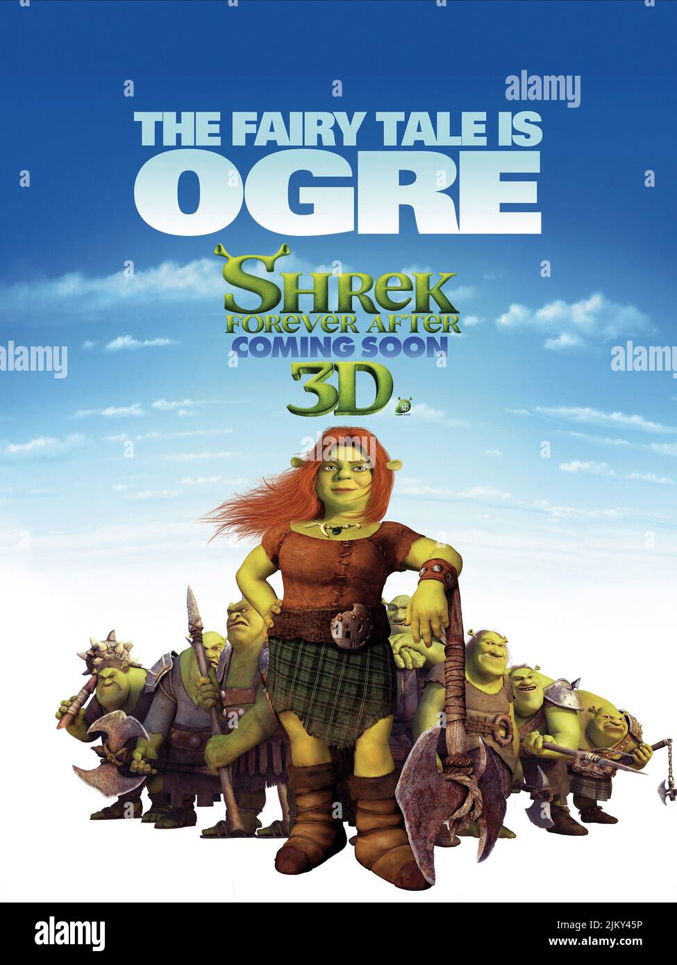 AFFICHE DE LA PRINCESSE FIONA, SHREK POUR TOUJOURS APRÈS, 2010 Banque D'Images
