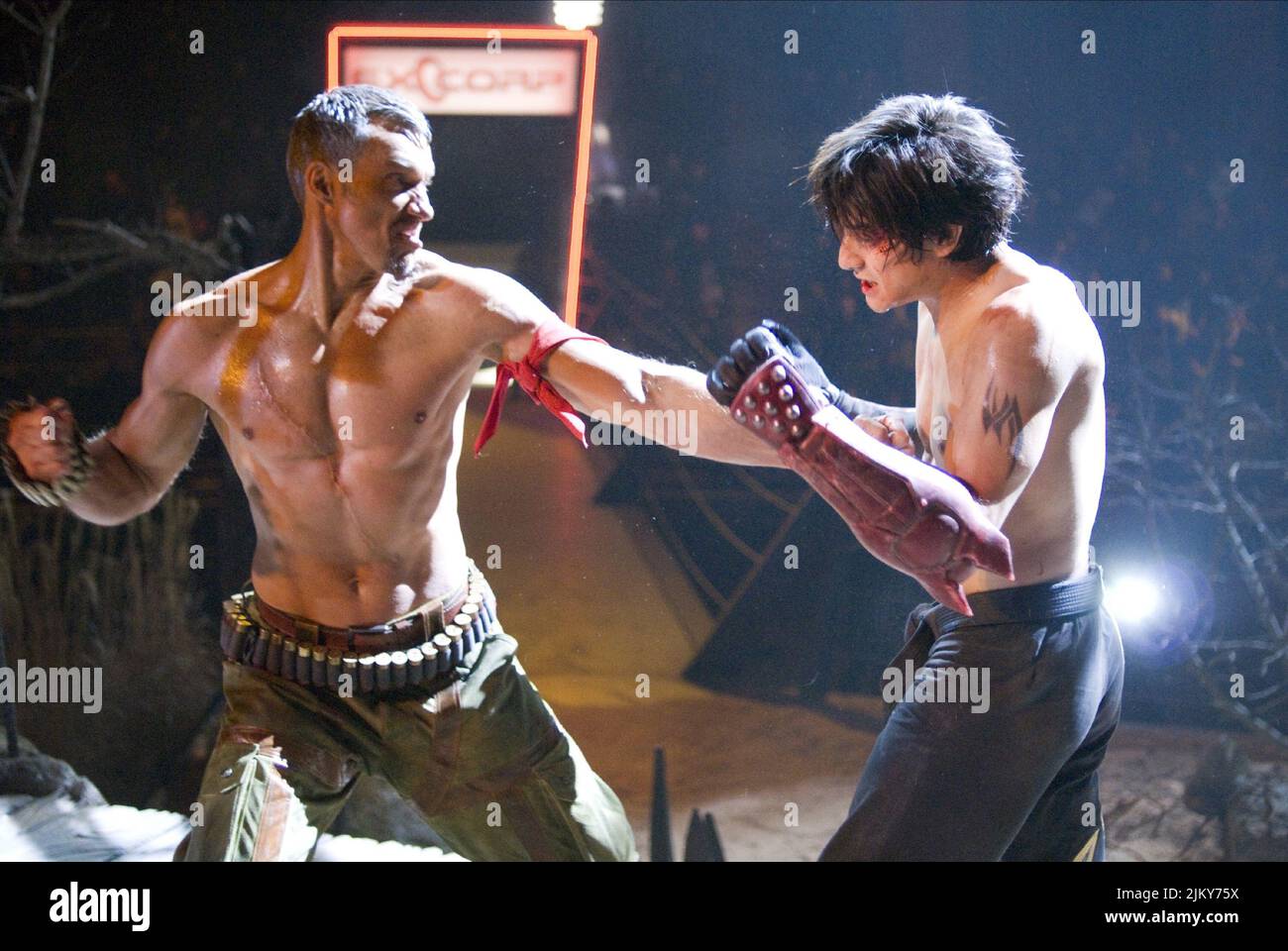 GARY DANIELS, JON FOO, tekken, 2010 Banque D'Images