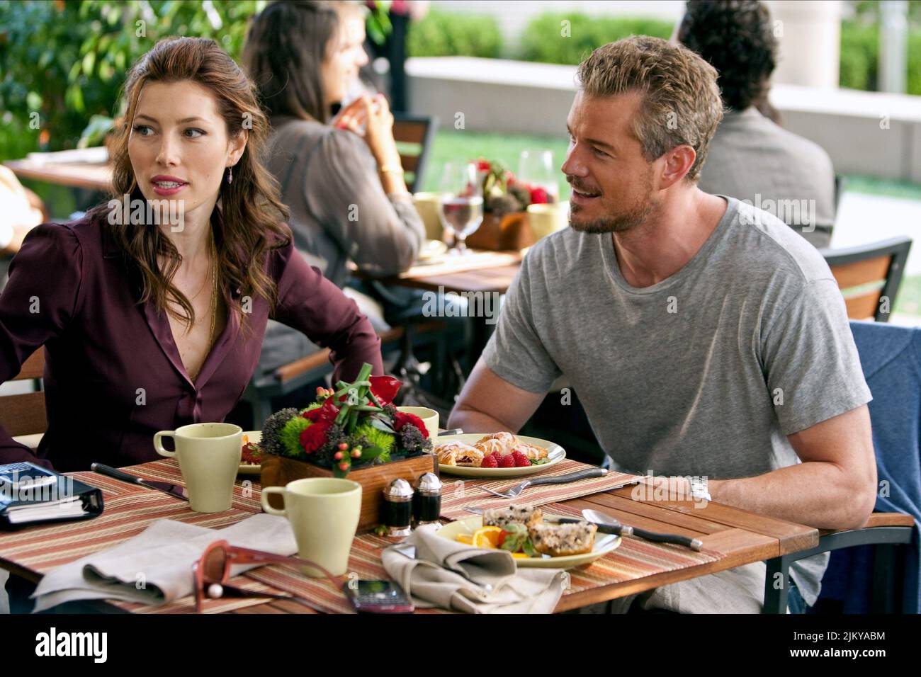 JESSICA BIEL, ERIC DANE, SAINT VALENTIN, 2010 Banque D'Images