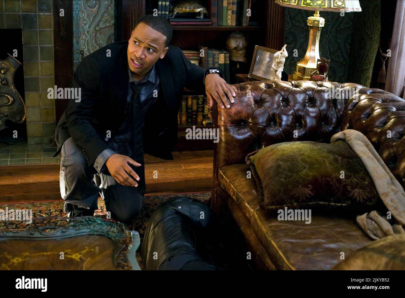 COLUMBUS COURT, MORT À UN ENTERREMENT, 2010 Banque D'Images