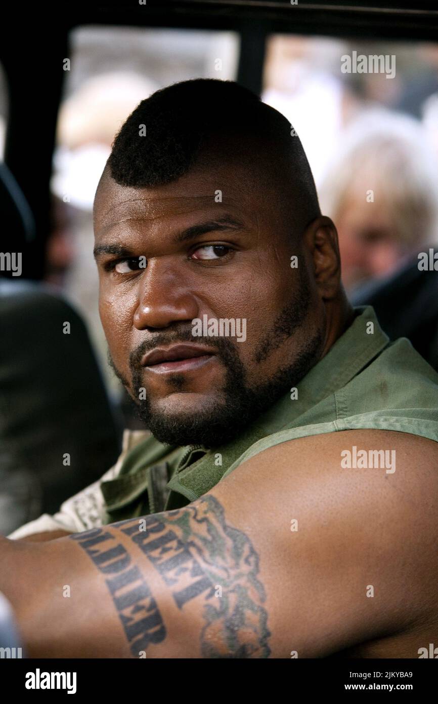 QUINTON 'RAMPAGE' JACKSON, le A-Team, 2010 Banque D'Images