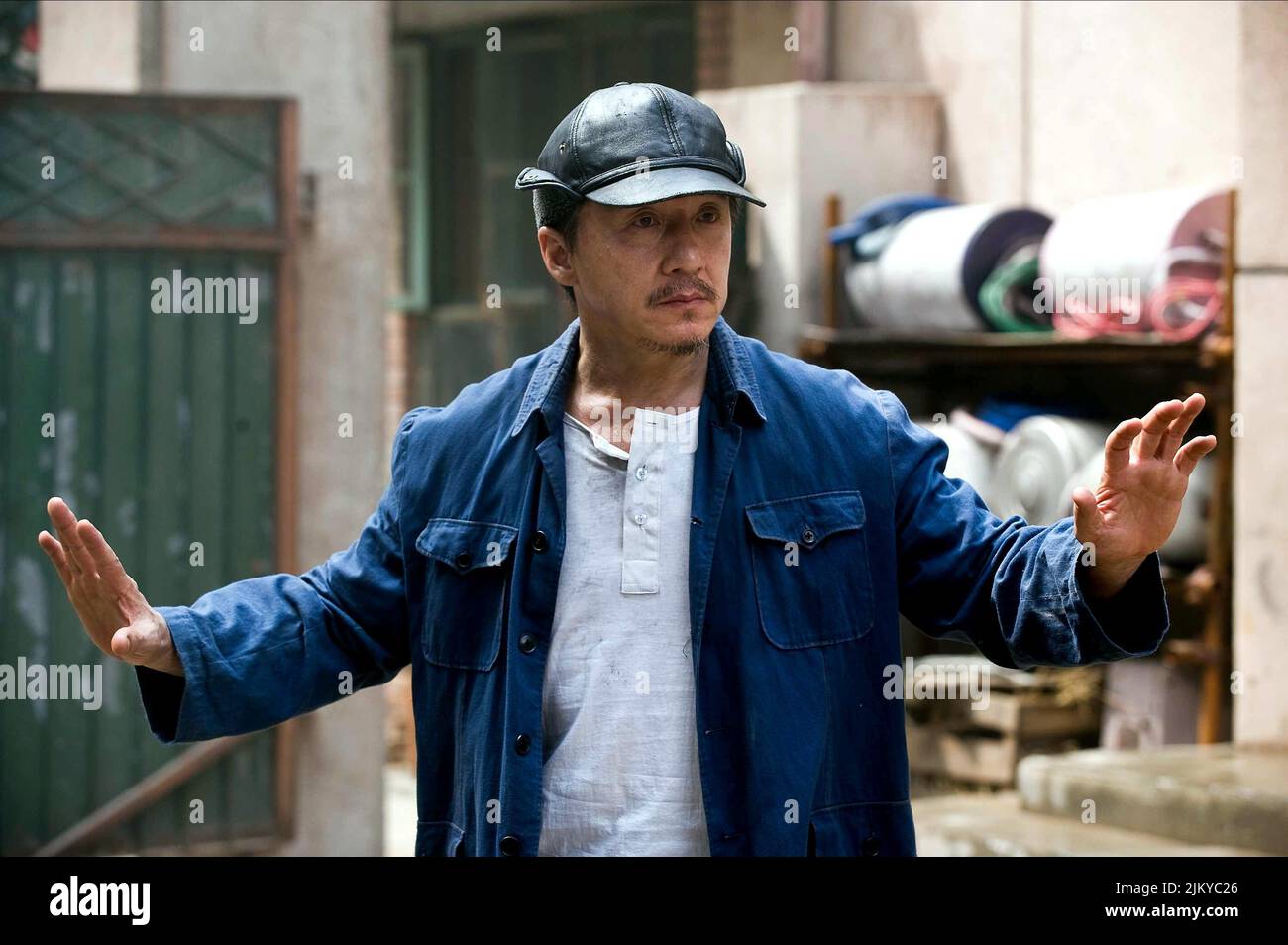 JACKIE CHAN, ENFANT DE KARATÉ, 2010 Banque D'Images