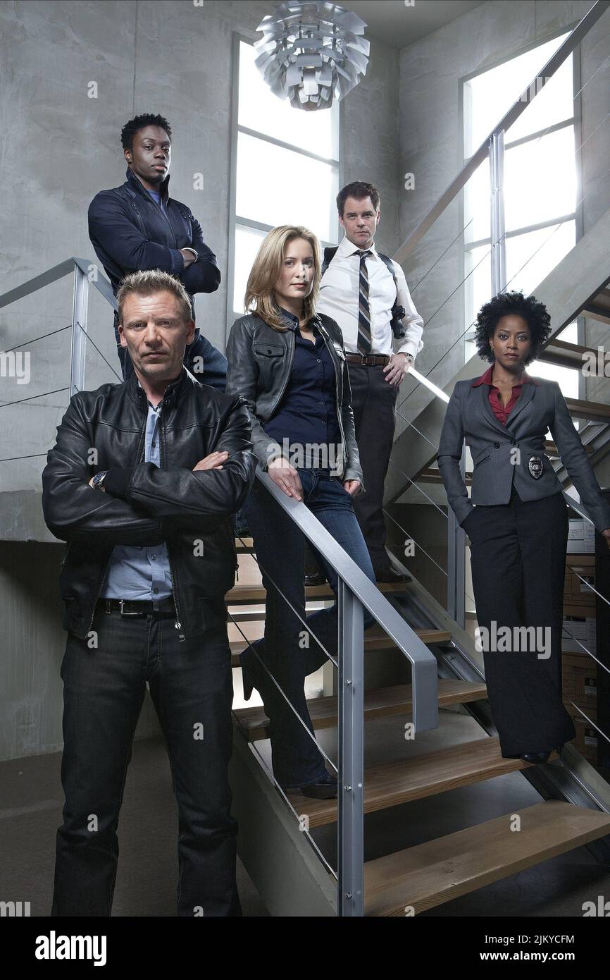 CALLUM Keith RENNIE, CLE BENNETT, CAMILLE SULLIVAN, MARTIN CUMMINS, KAREN LEBLANC, fracassé, 2010 Banque D'Images