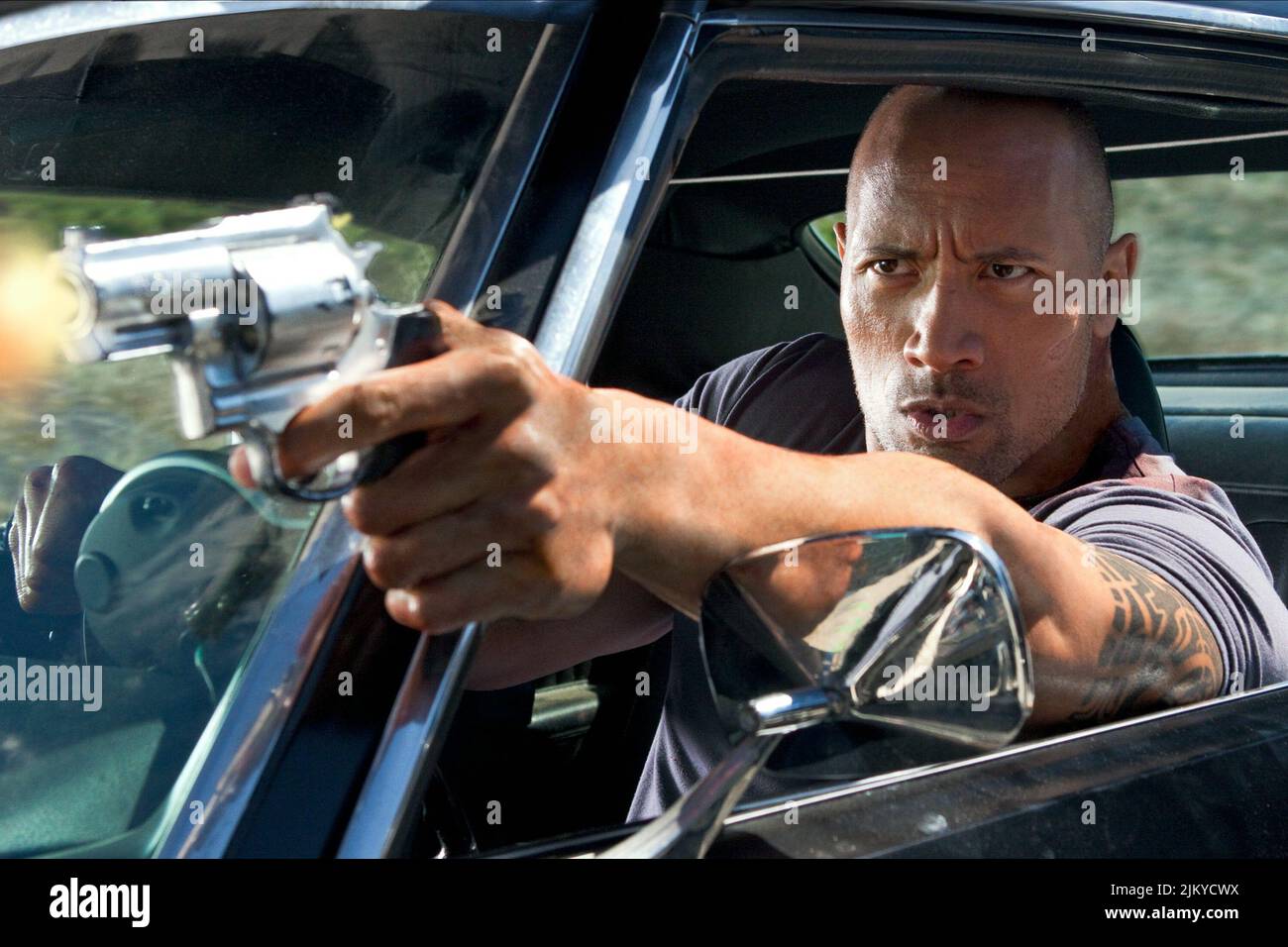 DWAYNE JOHNSON, PLUS RAPIDE, 2010 Banque D'Images