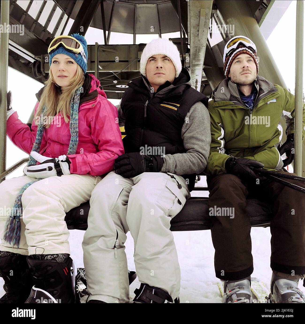 EMMA BELL, KEVIN ZEGERS, Shawn Ashmore, congelé, 2010 Banque D'Images