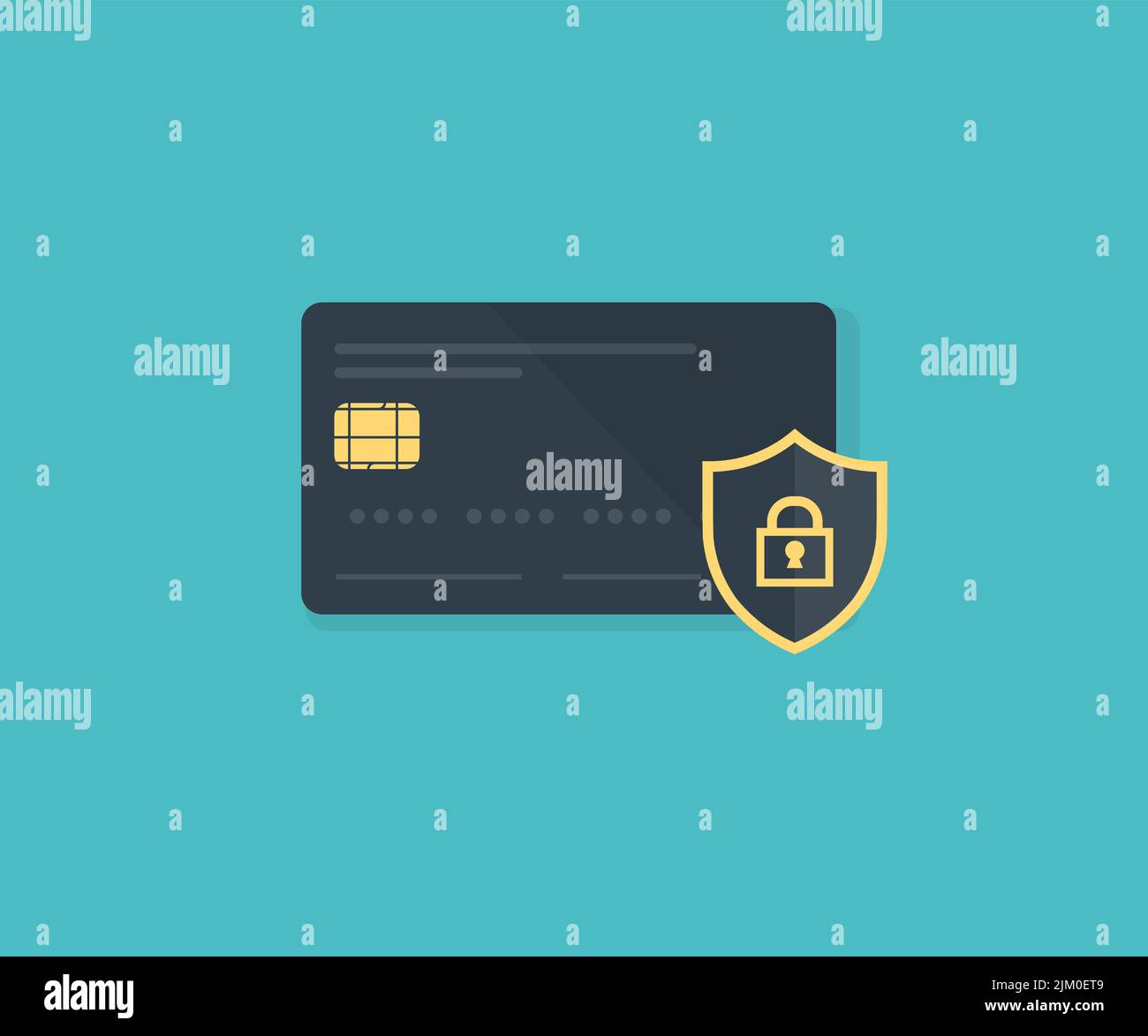 Paiement sans espèces sécurisé grâce au logo de la carte de crédit