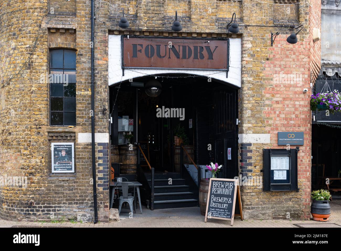 The Foundry Brew Pub, Canterbury, Angleterre, Royaume-Uni Banque D'Images