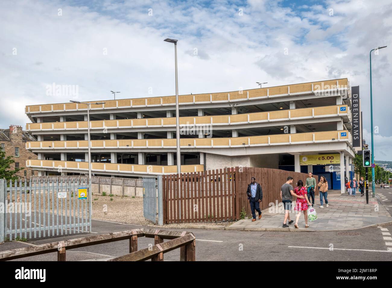 Parking West Marketgait, Dundee. Banque D'Images