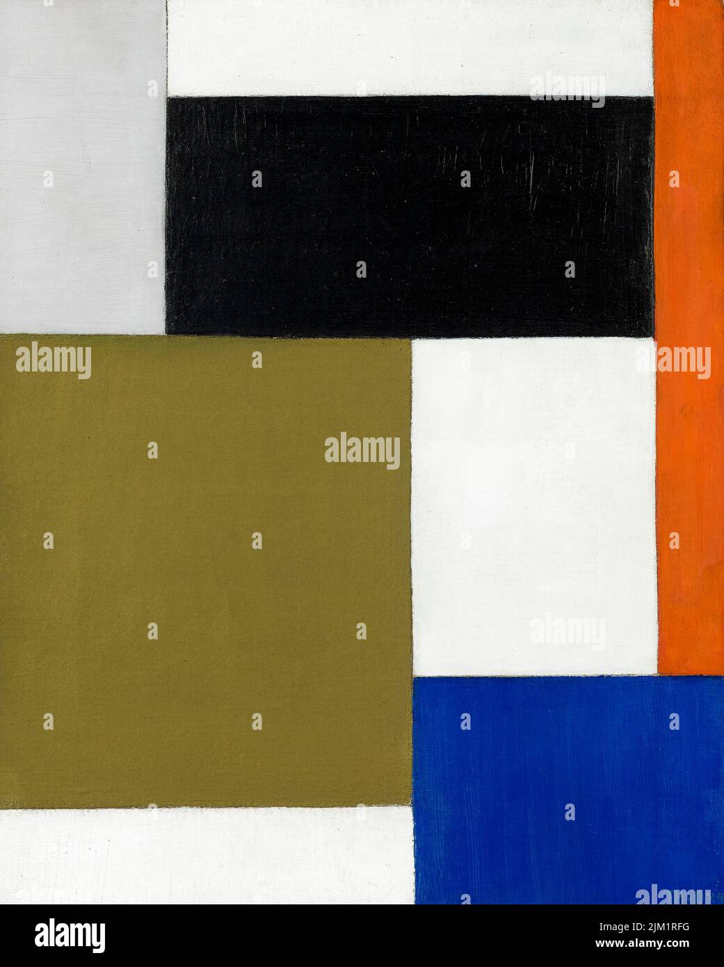 Theo van Doesburg, composition (Compositie XXVI), peinture abstraite à l'huile sur toile, 1923-1924 Banque D'Images