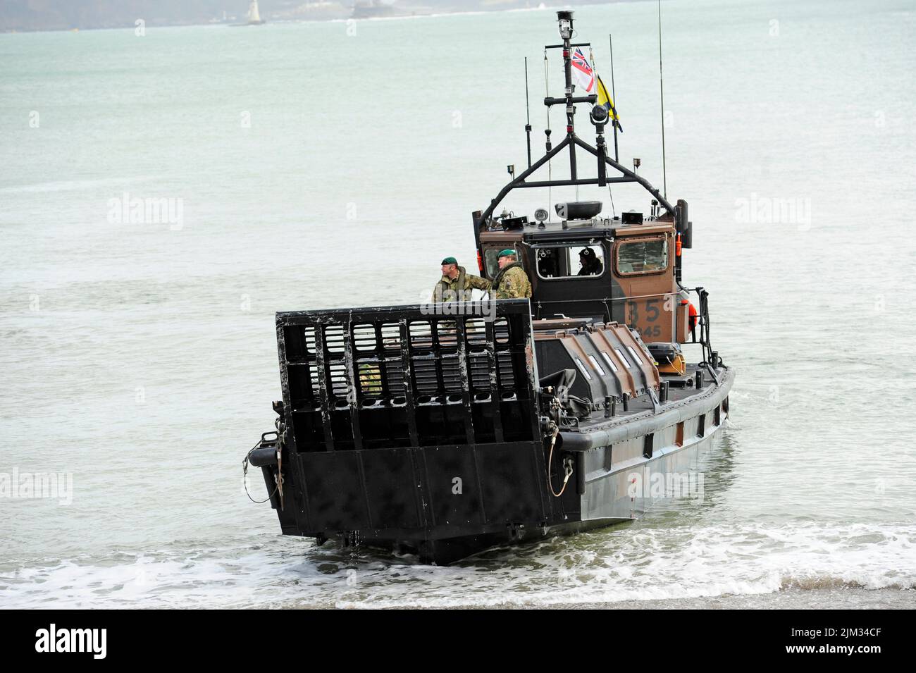 Personnel de véhicule d'atterrissage LCVP MK5 Banque D'Images