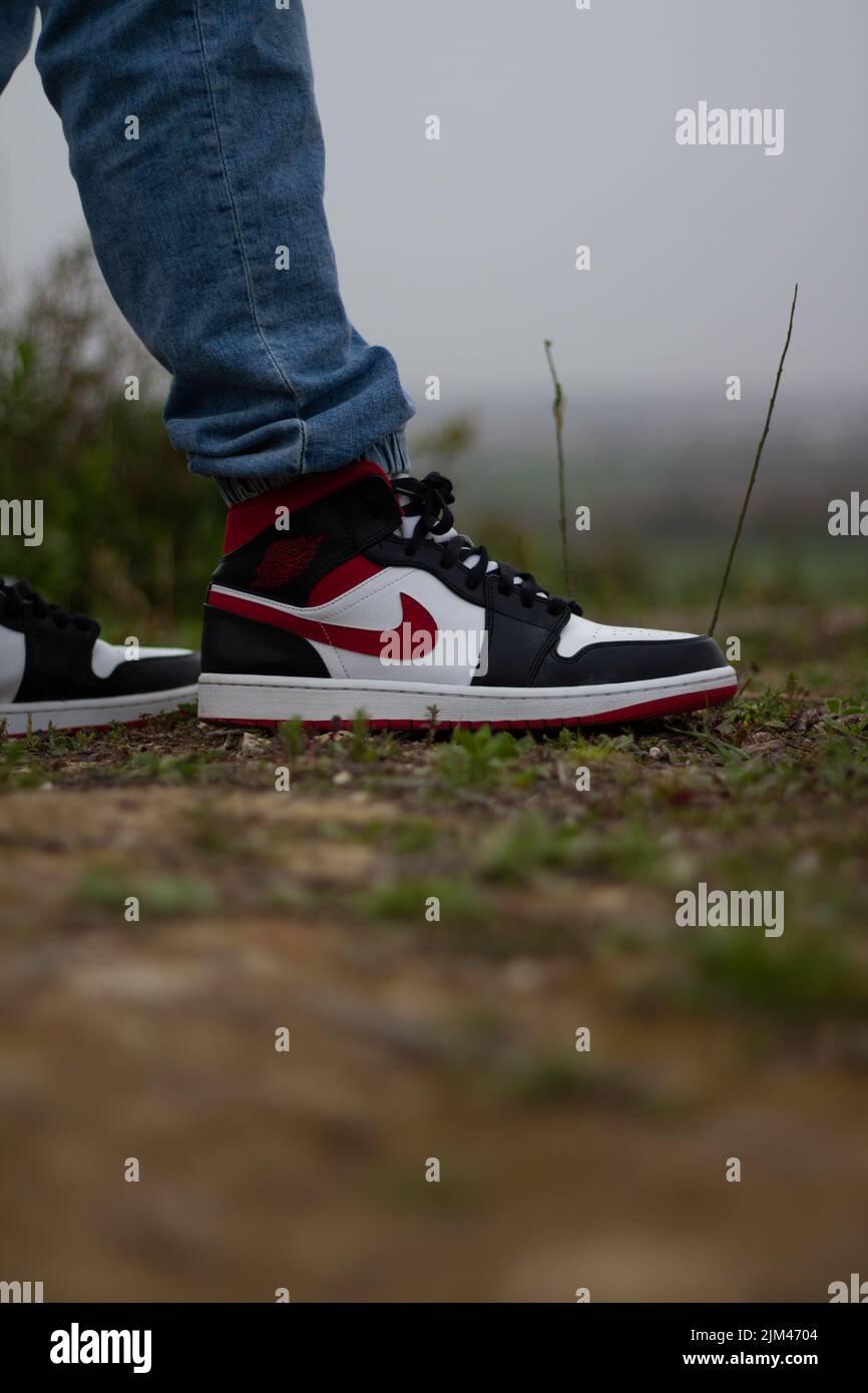 Nike air jordan 1 chaussures Banque de photographies et d images
