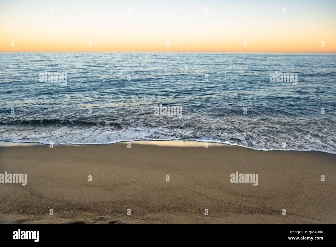 Paysage de mer Banque D'Images