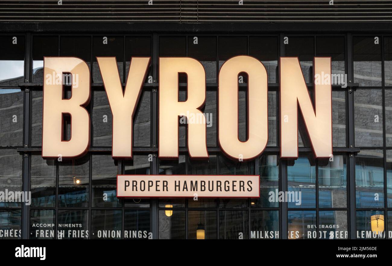 Les restaurants de Liverpool Banque D'Images