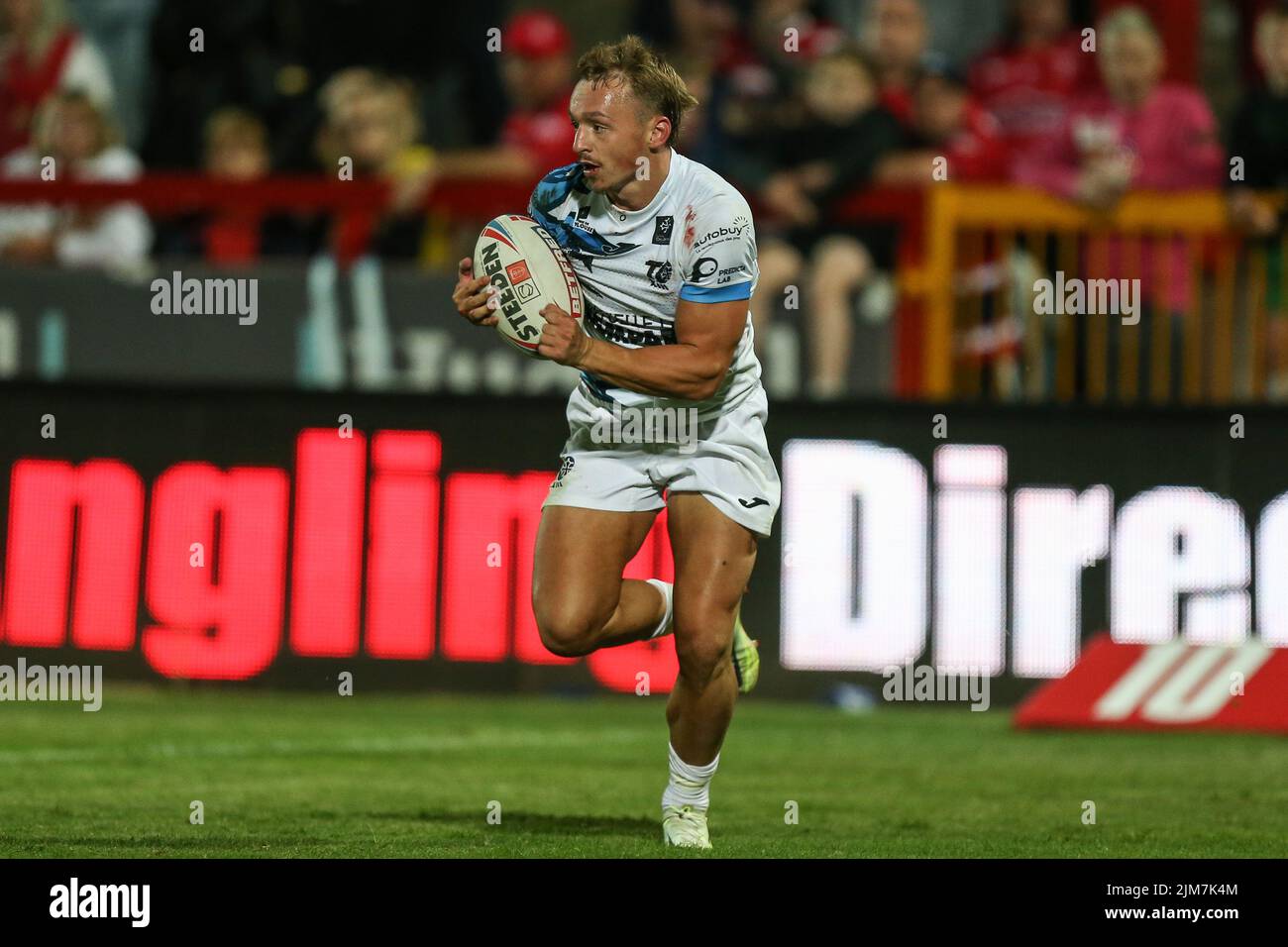 Olly Athera-Bott #27 de Toulouse Olympique en action pendant le match Banque D'Images