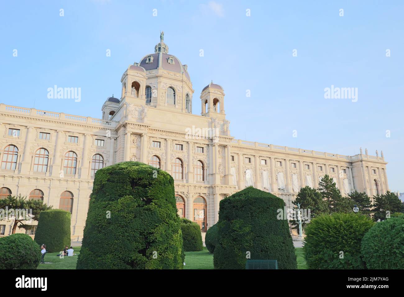 Le Musée d'Histoire naturelle de Vienne, dans la célèbre Ring Strasse Banque D'Images