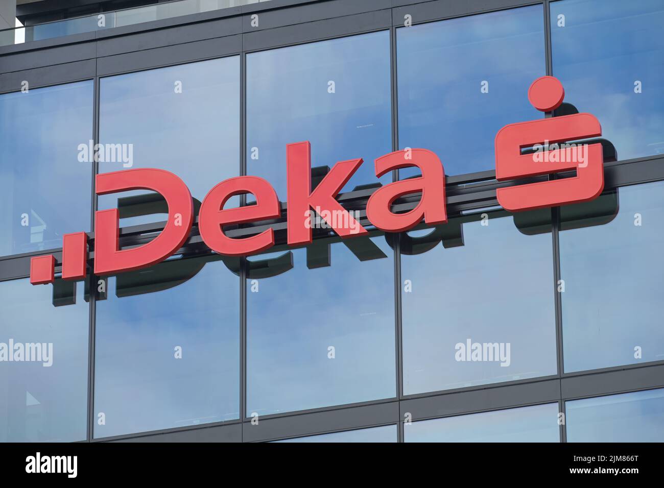 Deka Bank, Lyoner Straße, Lyoner quartier, Niederrad, Francfort-sur-le-main, Hessen, Allemagne Banque D'Images