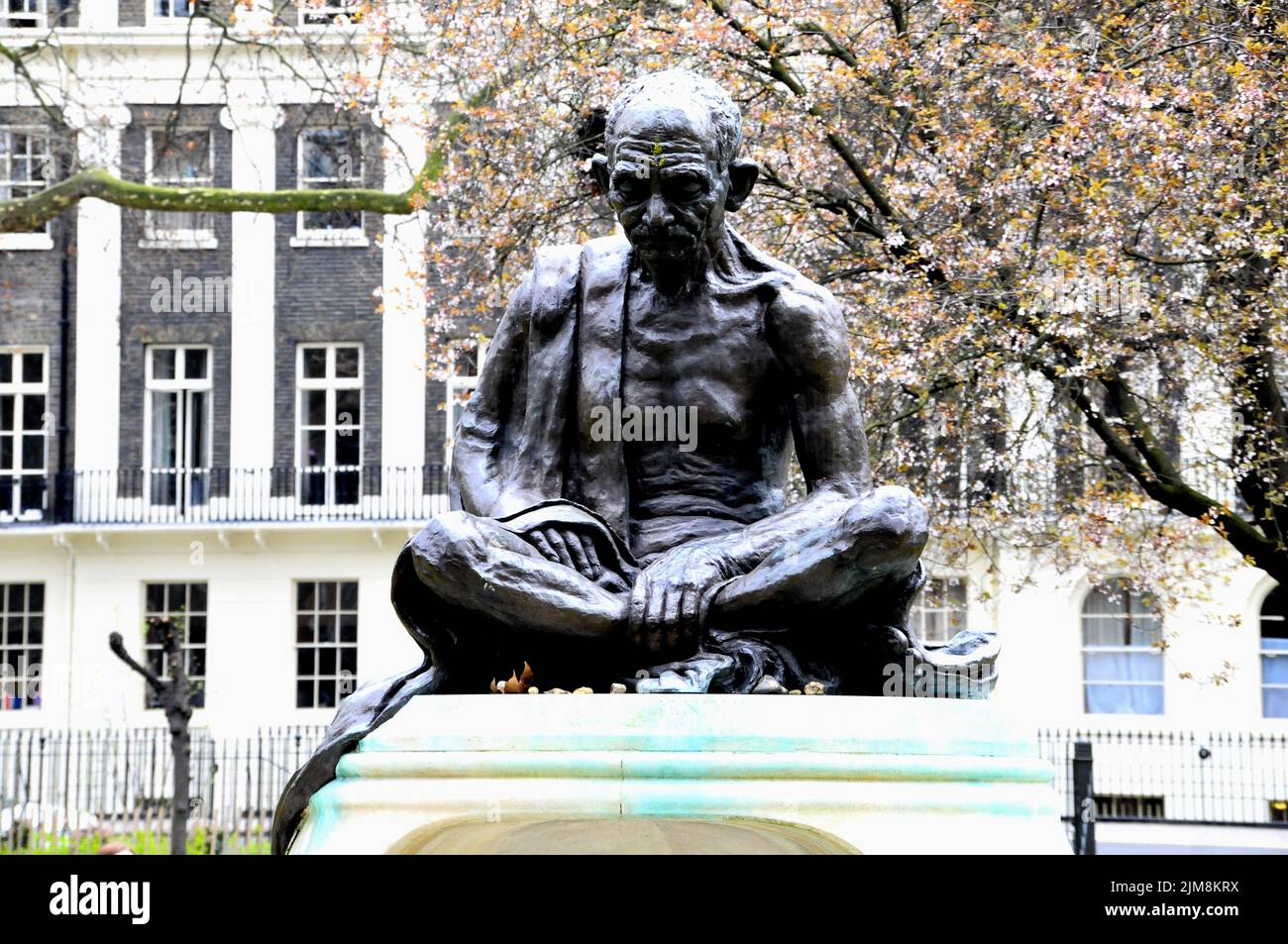 Statue de Ghandhi Banque D'Images