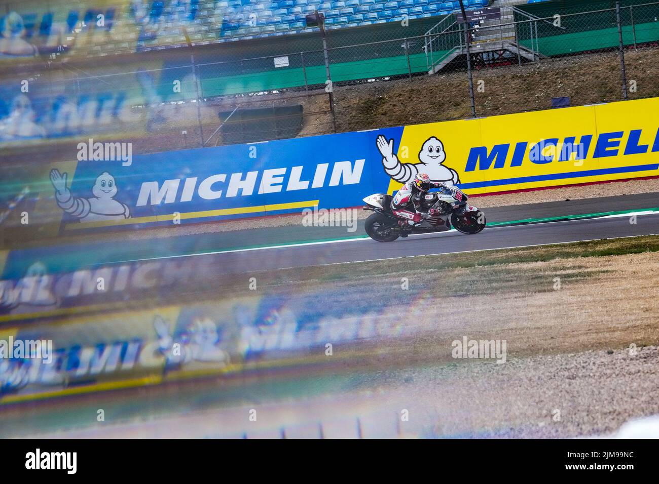 Towcester, Royaume-Uni. 24th juillet 2022. Vue générale lors de la session 2022 du Grand Prix de Monster Energy MotoGP Free Practice 1 au circuit Silverstone, à Towcester, en Angleterre, du 5th au 7th août 2022. Photo de David Horn. Crédit : Prime Media Images/Alamy Live News Banque D'Images