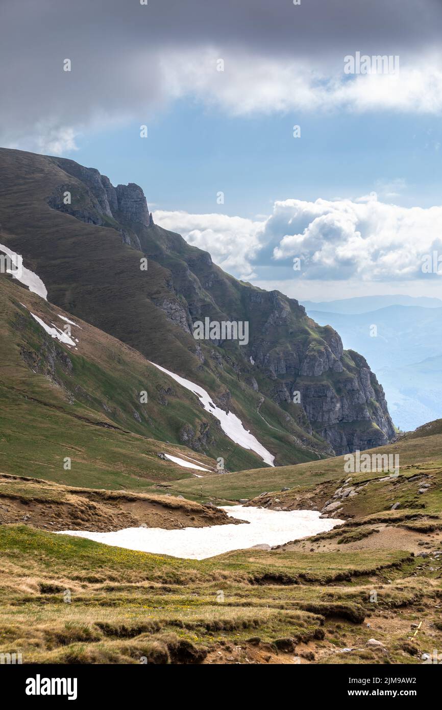 Plateau du parc naturel de Bucegi, Roumanie Banque D'Images