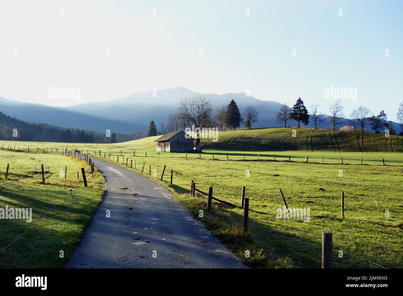 Montagnes, automne Banque D'Images