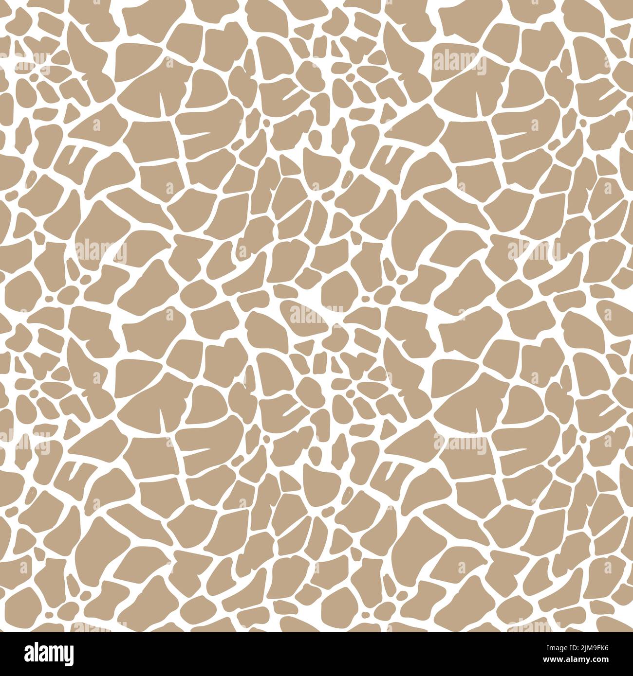 Motif girafe sans coutures. Texture de la peau animale. Arrière-plan Safari avec taches. Illustration vectorielle mignonne. Illustration de Vecteur