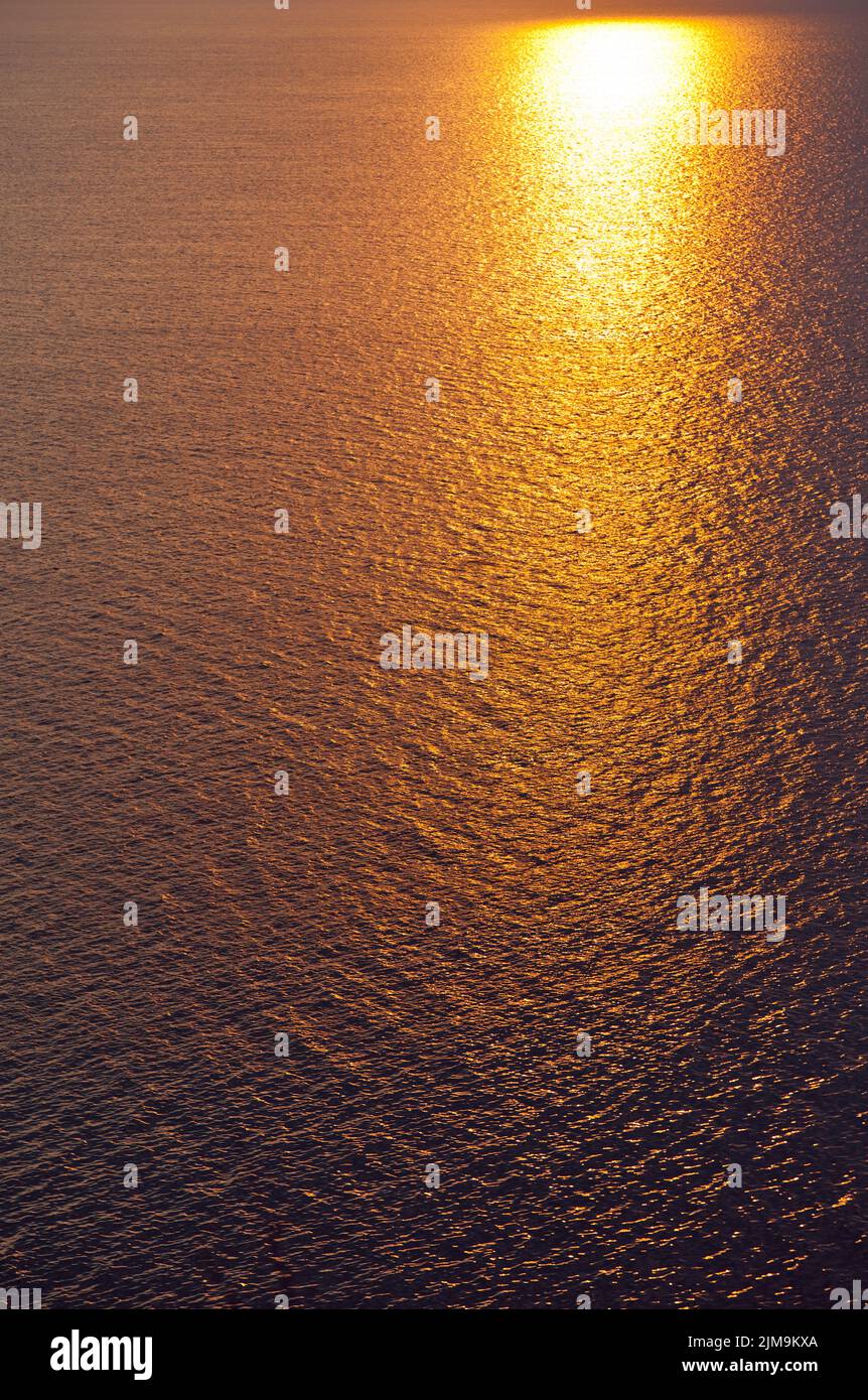 Coucher de soleil lever de soleil eau mer océan Banque D'Images