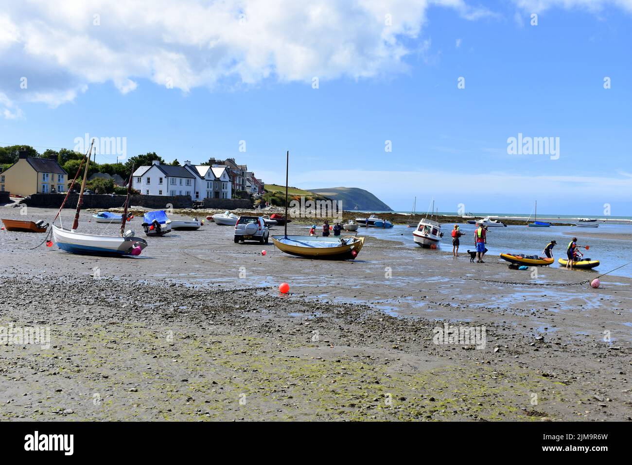 Parrog, Newport, Pembrokeshire, pays de Galles Banque D'Images