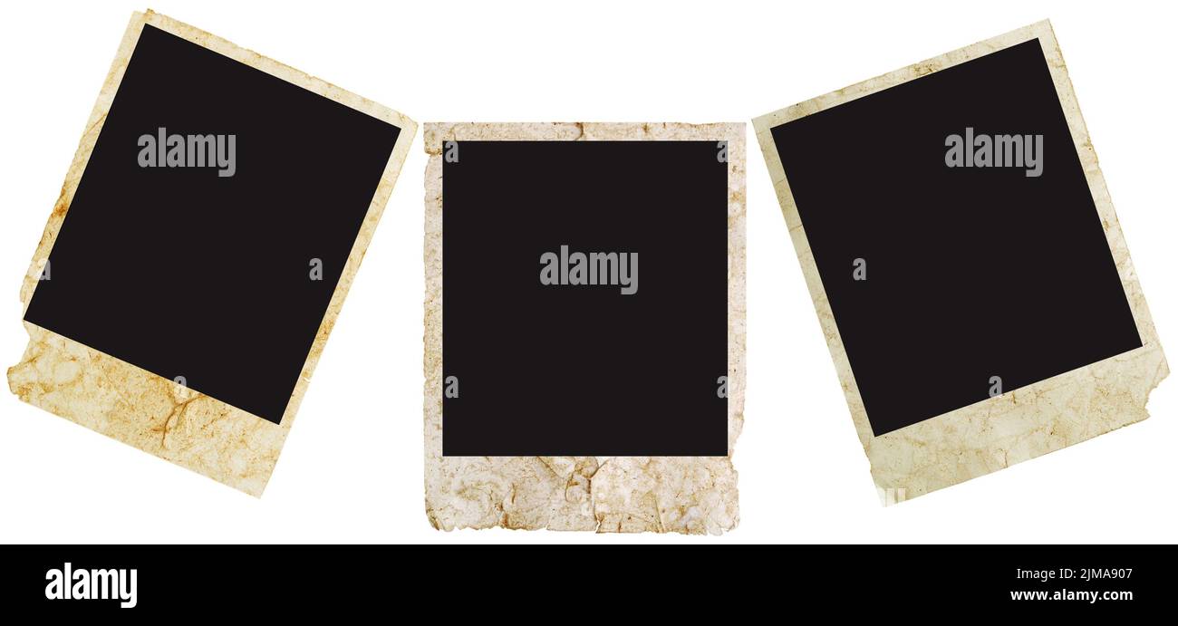 Polaroid grunge Banque D'Images