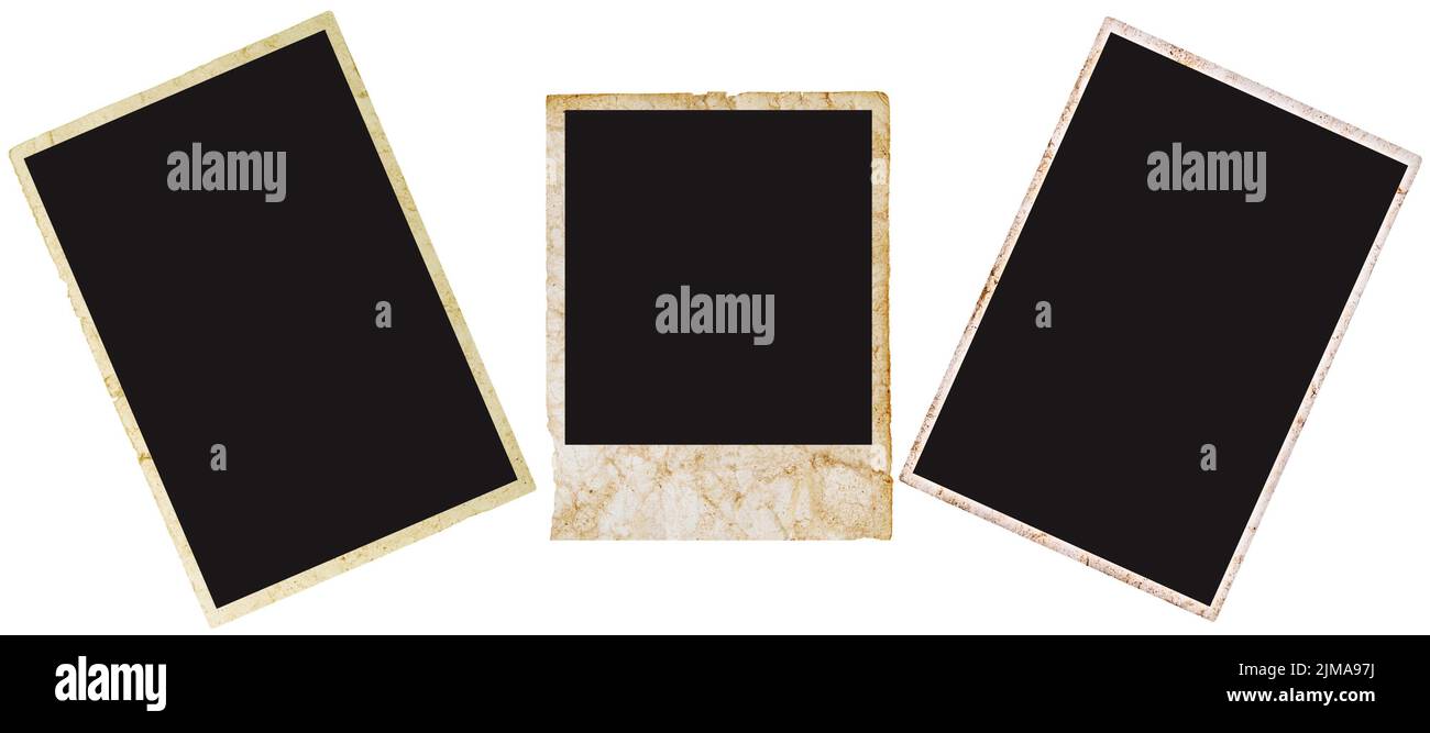 Polaroid grunge Banque D'Images