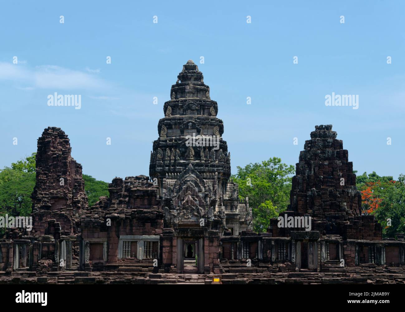 Temple de Phimai, province de Nakhon Ratchasima, Thaïlande Banque D'Images