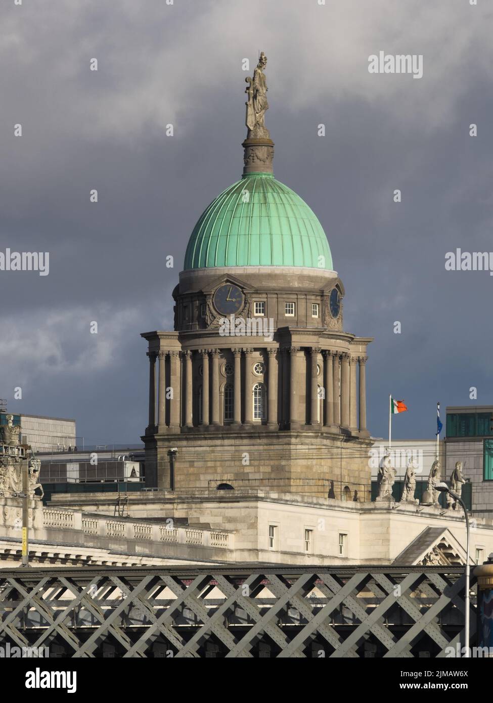 Dublin - Custom House, Irlande Banque D'Images