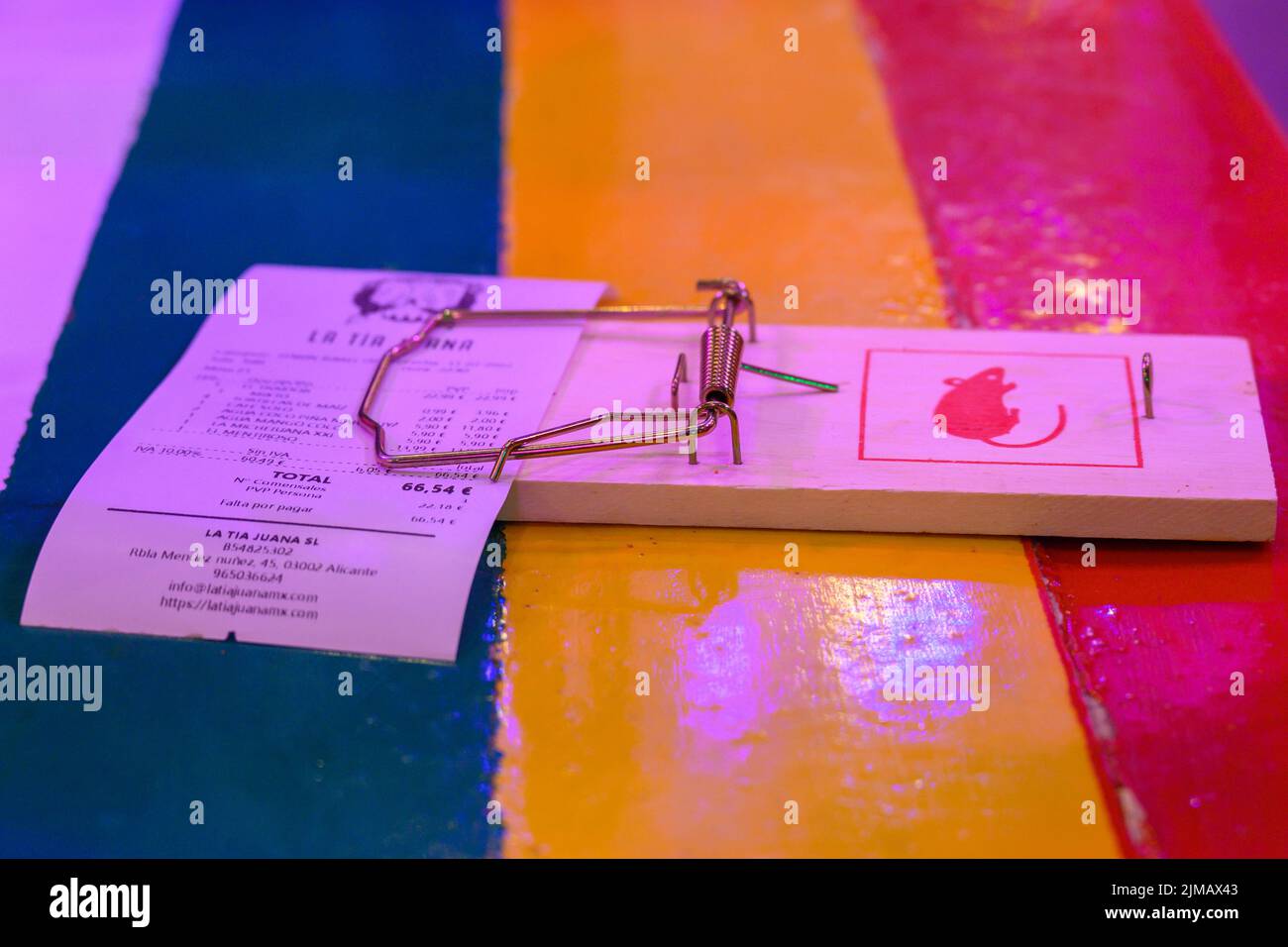 Restaurant Tia Juana, Alicante, Espagne Banque D'Images