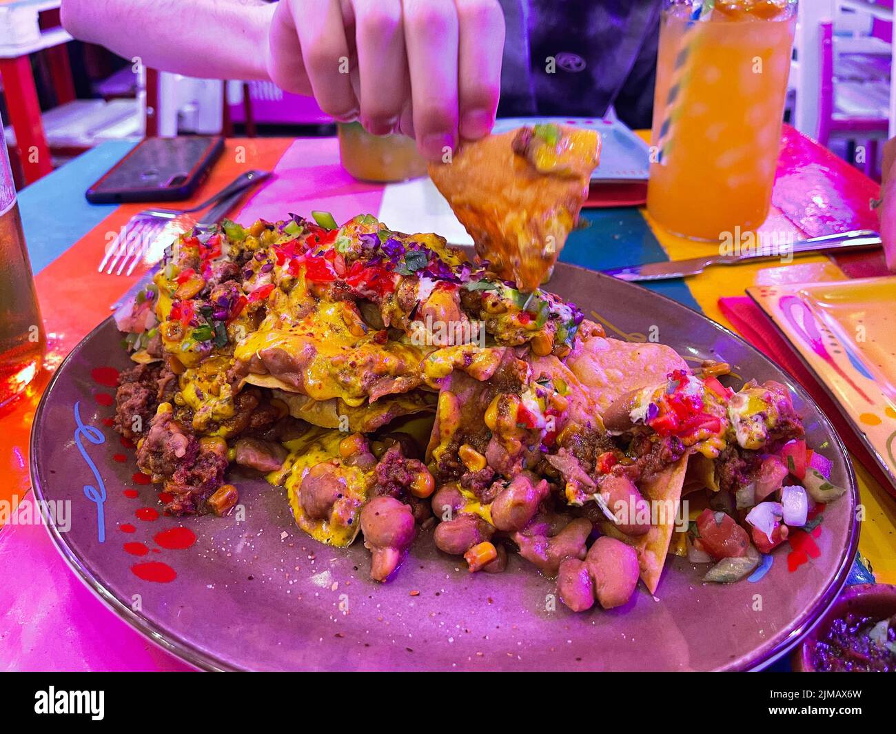 Restaurant Tia Juana, Alicante, Espagne Banque D'Images