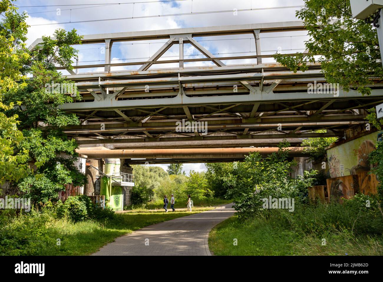 Pont De Parme Sur La Rivière Parme Italie 2019 Photo éditorial - Image