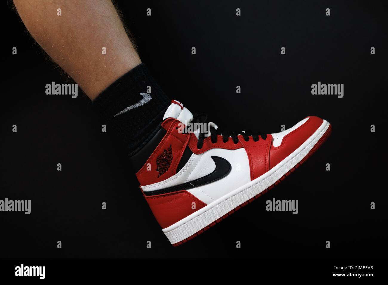 Nike air jordan 1 Banque de photographies et d'images à haute résolution -  Alamy