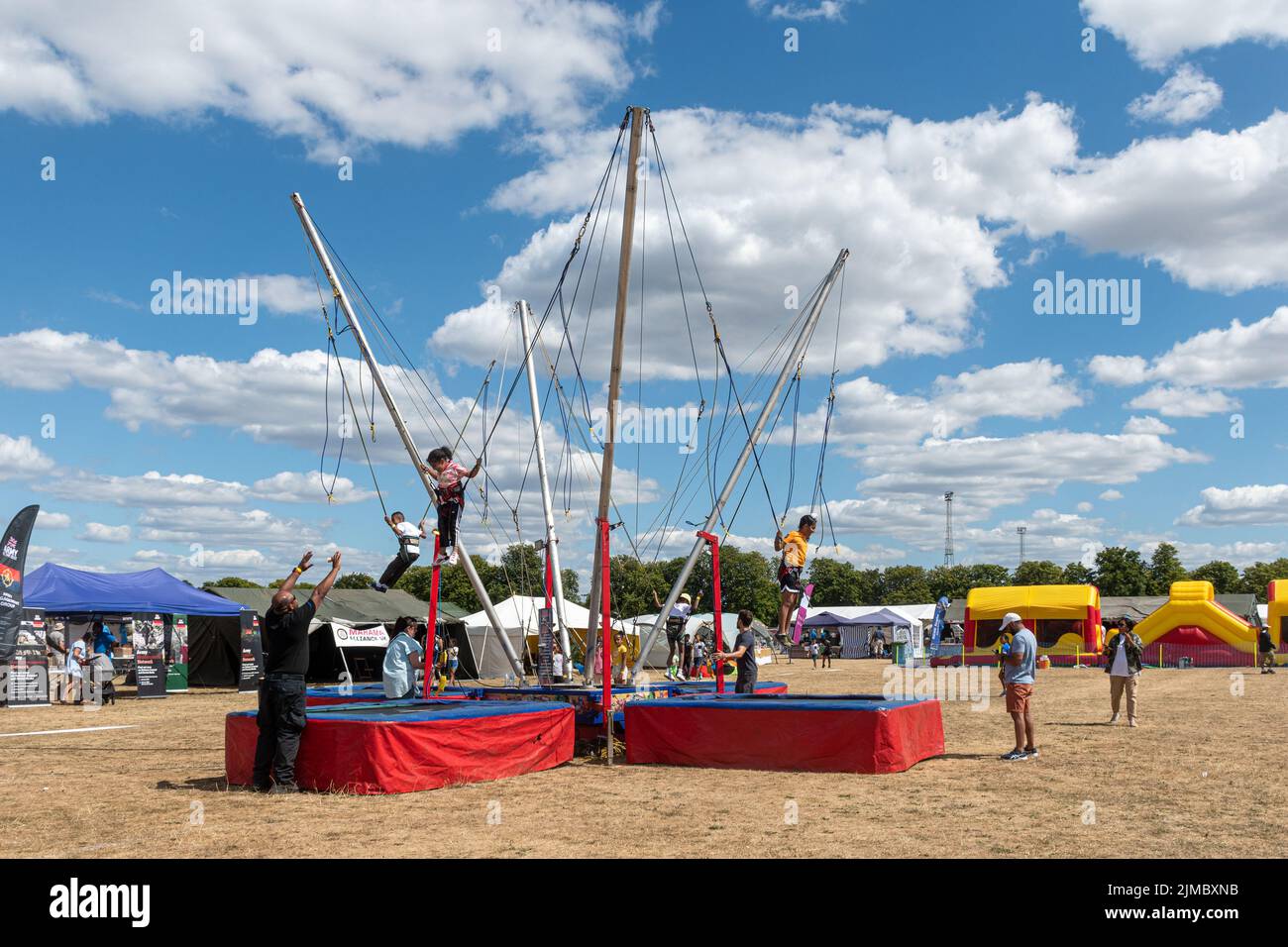 Bula Festival à Aldershot, Hampshire, Angleterre, Royaume-Uni, le 5th août 2022. Une célébration de la culture fidjienne, en particulier dans l'armée britannique. Banque D'Images