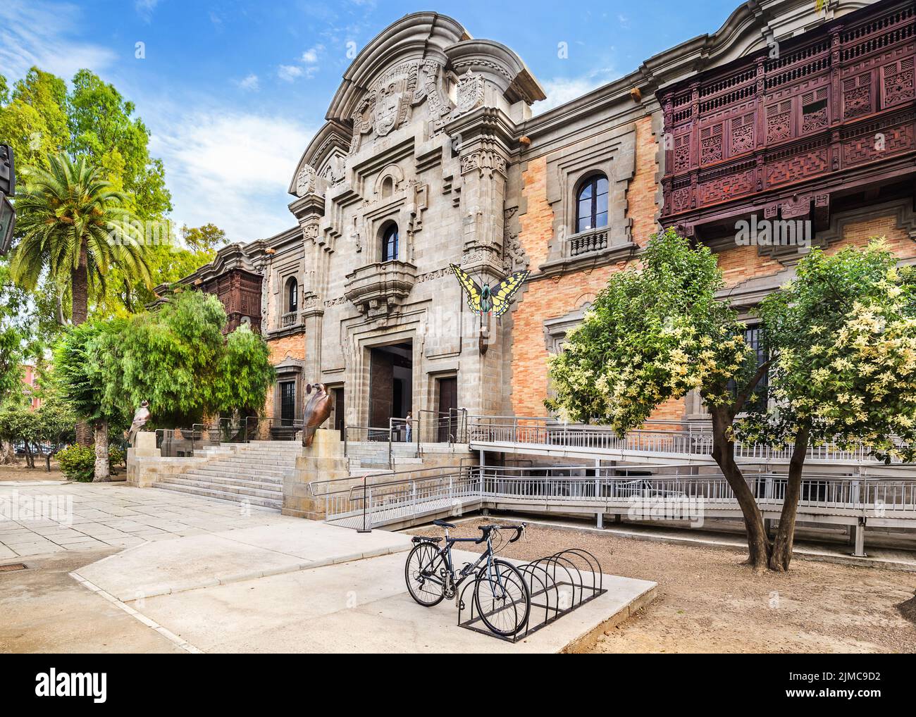 Maison des Sciences dans la ville de Séville, Espagne Banque D'Images