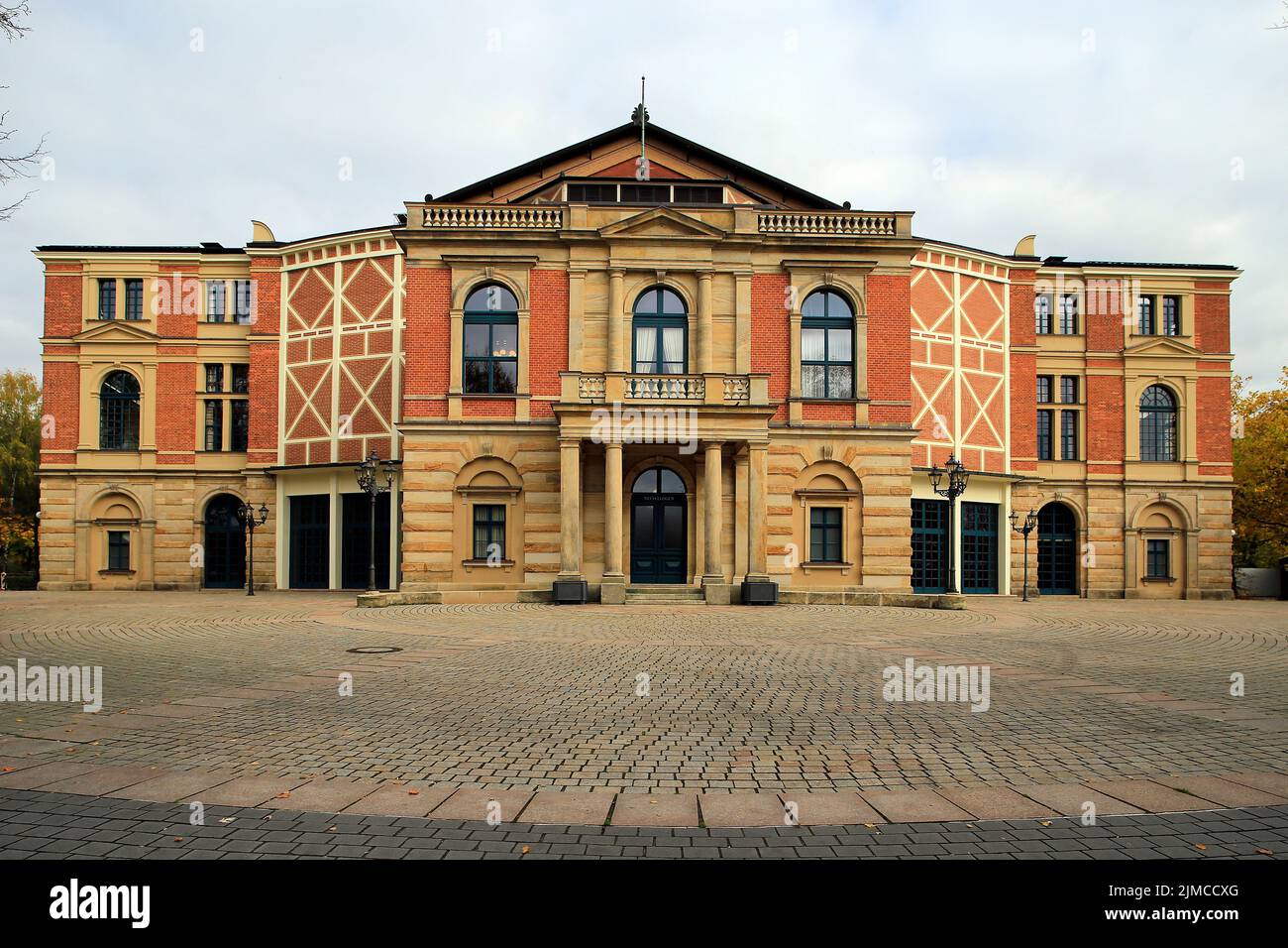 Bayreuth, Festival House, Bayreuth Festival, Bavière, Allemagne, Europe Banque D'Images