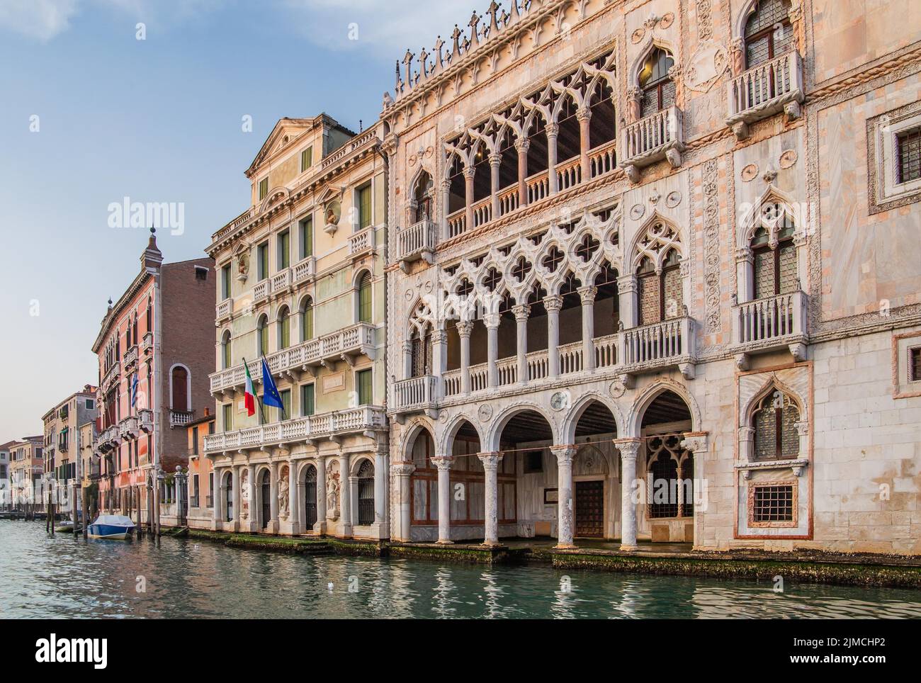 Palazzo CA Doro (Maison d'Or) sur le Grand Canal, Venise, Vénétie, Mer Adriatique, Italie du Nord, Italie Banque D'Images