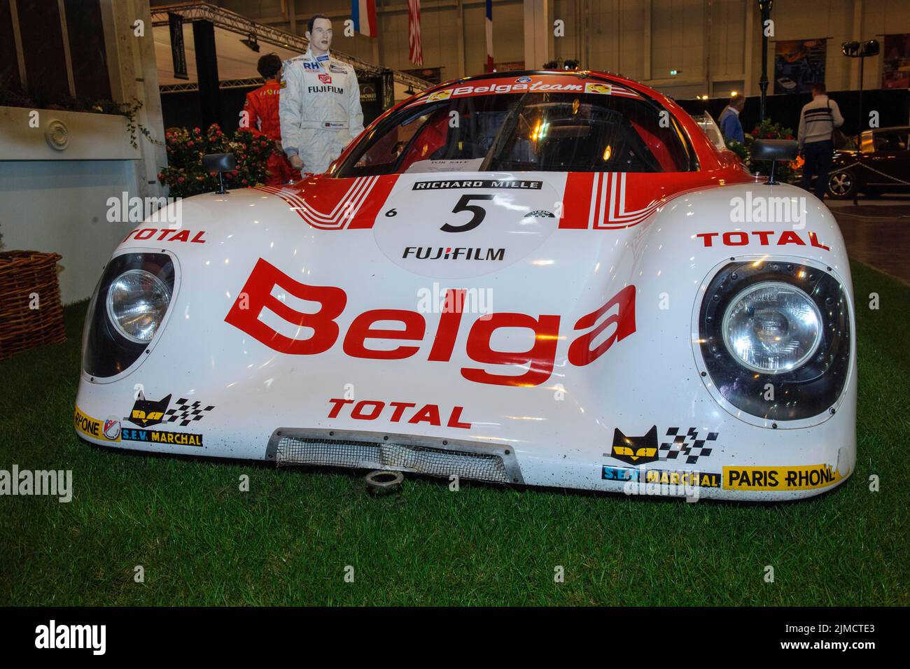 Voiture de course classique historique Rondeau M378 victoire globale 24h le Mans 1978, course de 24 heures du Mans, foire Techno Classica, Essen, Nord Banque D'Images
