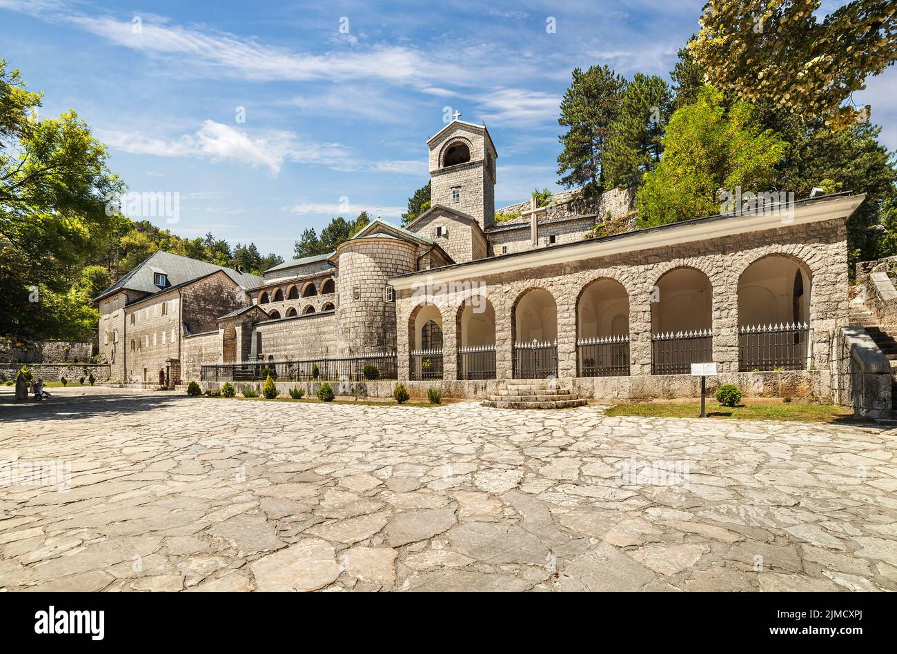 Le monastère de Cetinje, Monténégro Banque D'Images