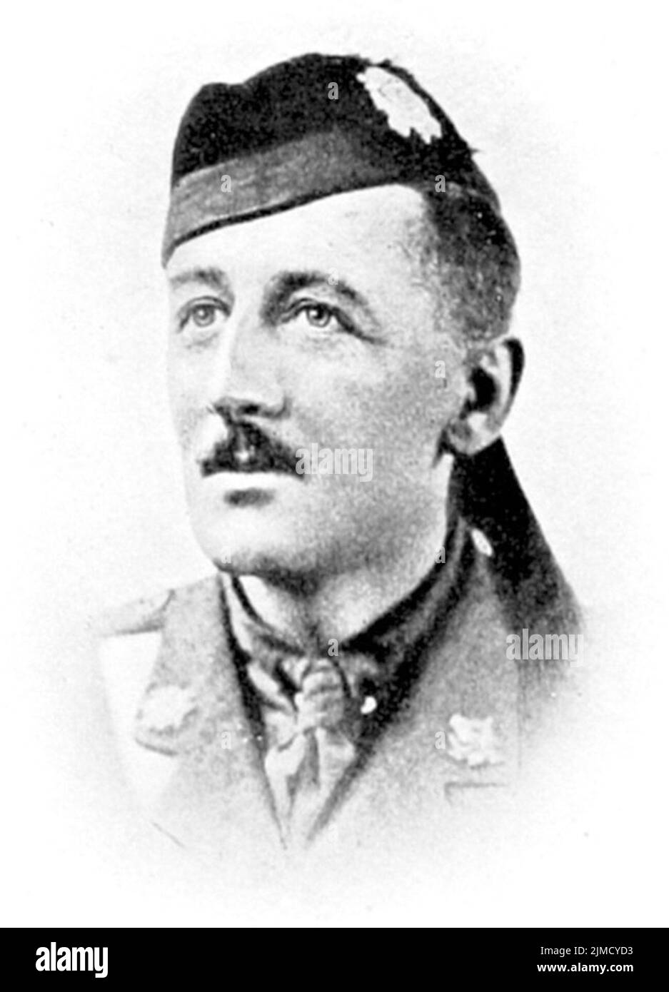 William Herbert Anderson VC, lieutenant-colonel par intérim de l'armée britannique, dans le bataillon 12th (S), l'infanterie légère des Highlands, pendant la première Guerre mondiale, et a reçu le VC pour ses actions le 25 mars 1918 à Bois Favieres, près de Maricourt, en France. Banque D'Images