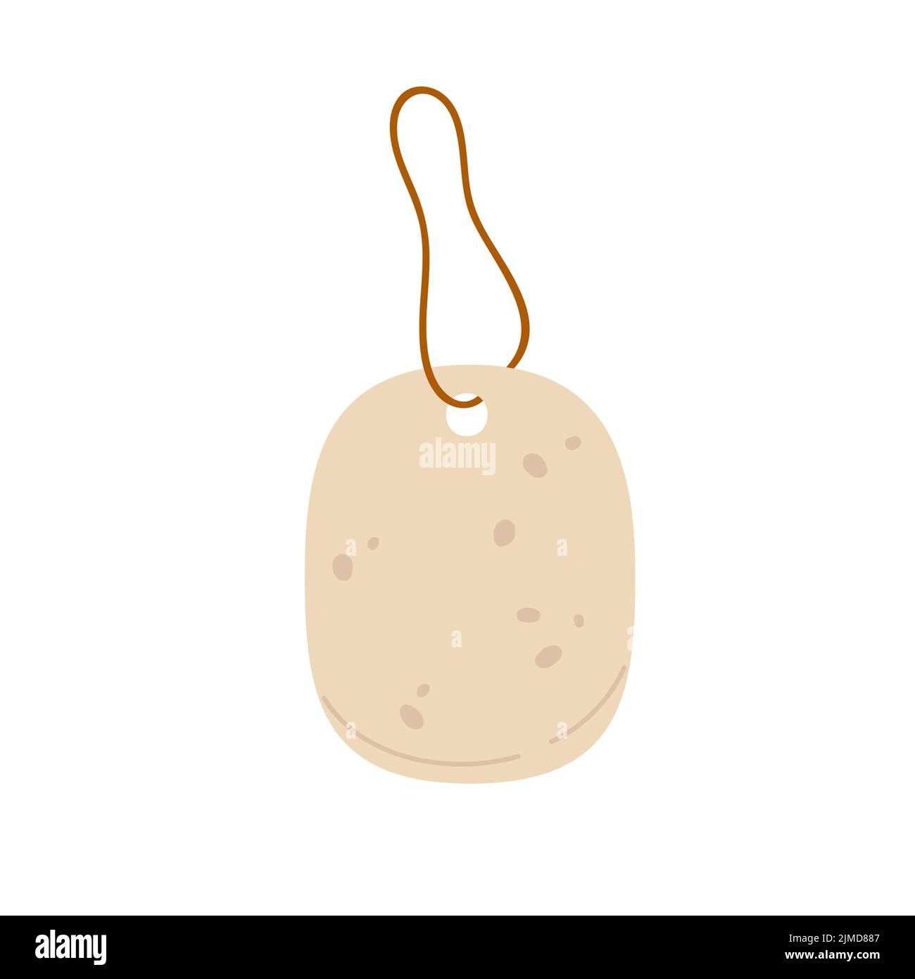 Éponge organique zéro déchet. Produits écologiques, illustration vectorielle de matériaux naturels Illustration de Vecteur